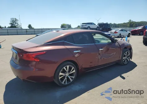 2016 Nissan Maxima 3.5S z USA, uszkodzony, nr VIN 1N4AA6AP2GC381672